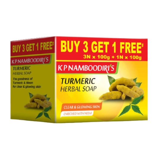 Kp Namboodiri's Turmeric Herbal Soap - Grab2buy