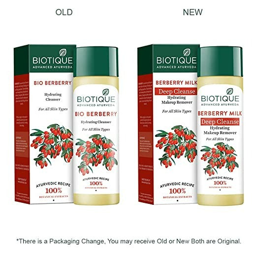 Biotique Berberry Milk Deep Cleanse Hydrating Makeup Remover For All Skin Types  Grab2Buy Biotique Grab2Buy
