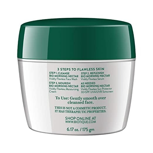 Biotique Advanced Ayurveda Bio Morning Nectar Visibly Flawless Moisturizing Cream - Grab2buy