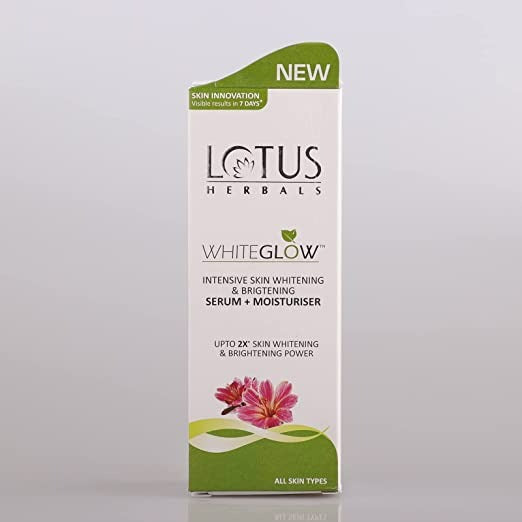 Lotus Herbals Whiteglow Intensive Skin Serum + Moisturiser - Grab2buy