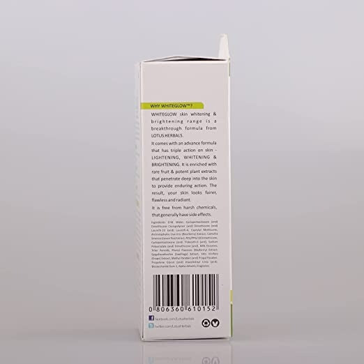 Lotus Herbals Whiteglow Intensive Skin Serum + Moisturiser - Grab2buy