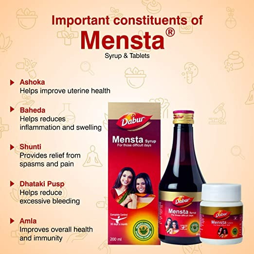 Dabur Mensta - 30 Tablets  Grab2Buy Dabur Grab2Buy