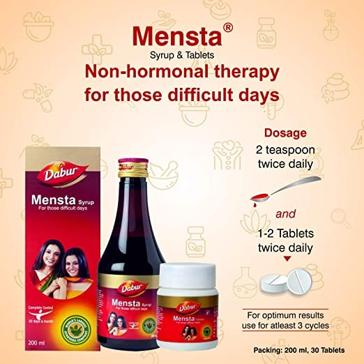 Dabur Mensta - 30 Tablets  Grab2Buy Dabur Grab2Buy
