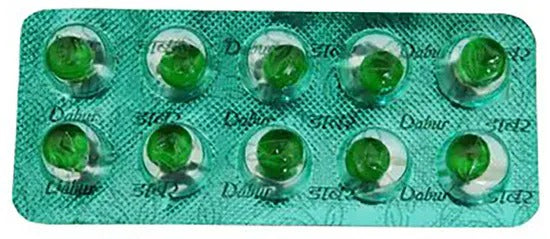 Dabur Pudin Hara Pearls | Peppermint Capsules for Instant Acidity & Gas Relief On-the-Go 