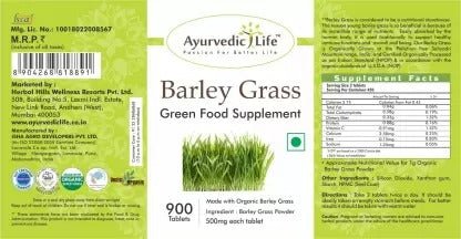 Ayurvedic Life Barley Grass Tablets  Grab2Buy Ayurvedic Life Grab2Buy