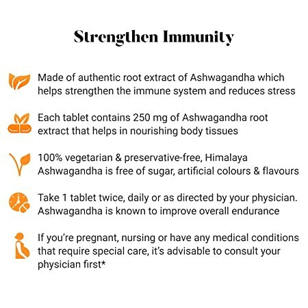 Himalaya Ashvagandha Tablets - General Wellness 
