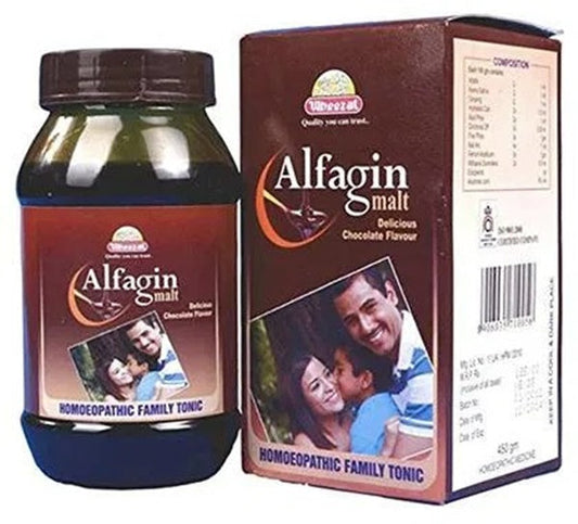 Wheezal Homeopathy Alfagin Malt Delicious Chocolate - Grab2buy
