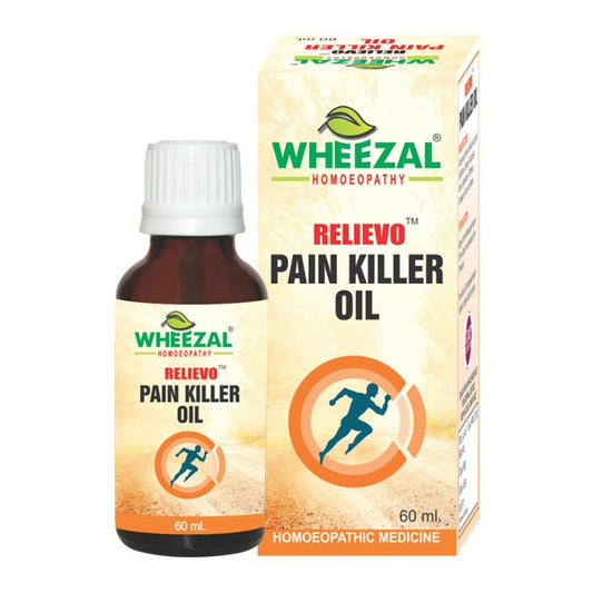 Wheezal Homeopathy Relievo Pain Killer Oil 