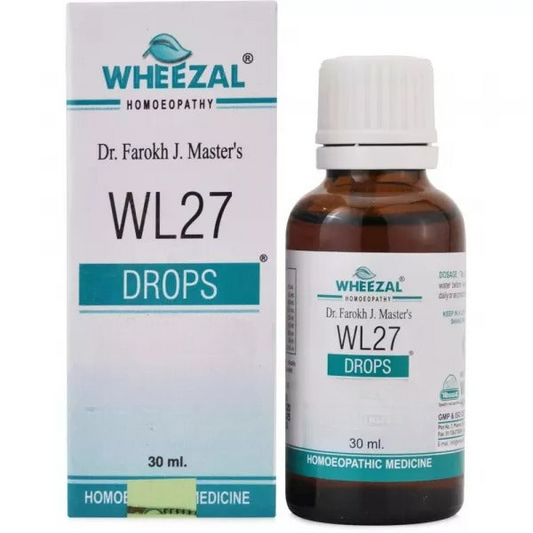 Wheezal Homeopathy WL-27 Drops 