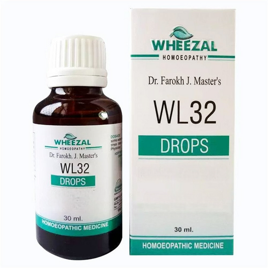 Wheezal Homeopathy WL-32 Drops 
