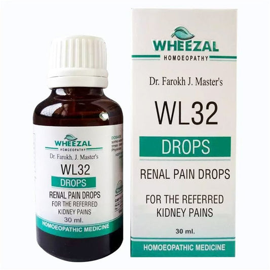 Wheezal Homeopathy WL-32 Drops - Grab2buy