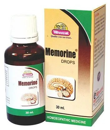 Wheezal Homeopathy Memorine Drops - Grab2buy