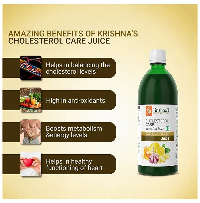 Krishna's Herbal & Ayurveda Cholesterol Care Juice 