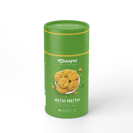 Chaayos Methi Mathri Snacks - Grab2buy