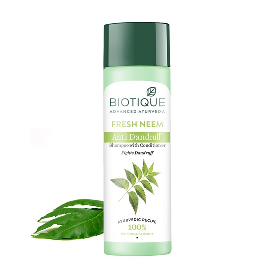 Biotique Bio/Fresh Neem Anti Dandruff Shampoo & Conditioner - Grab2buy
