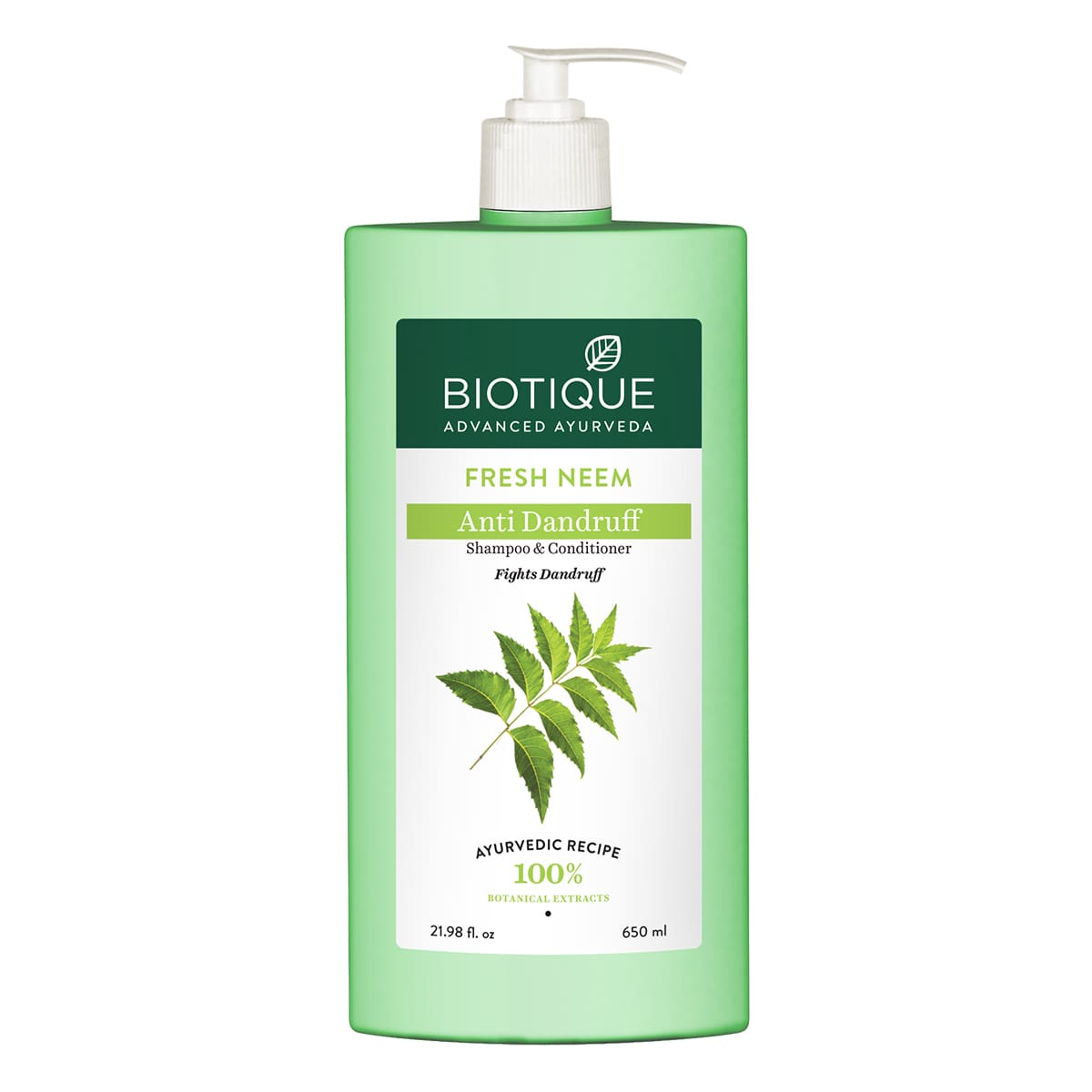 Biotique Bio/Fresh Neem Anti Dandruff Shampoo & Conditioner - Grab2buy