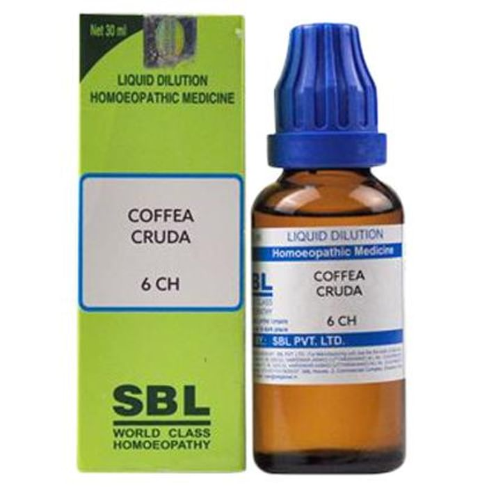 SBL Homeopathy Coffea Cruda Dilution - Grab2buy