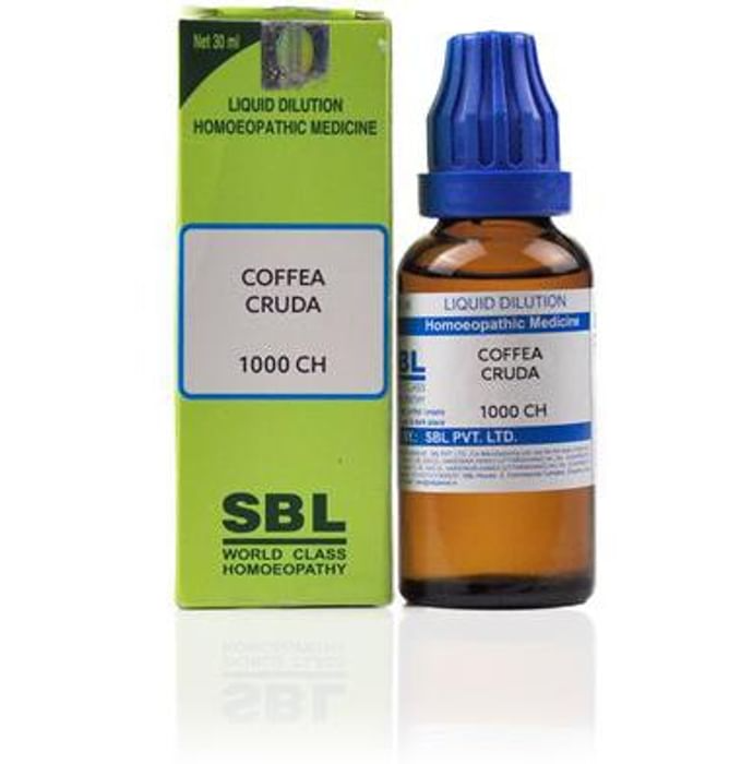 SBL Homeopathy Coffea Cruda Dilution - Grab2buy