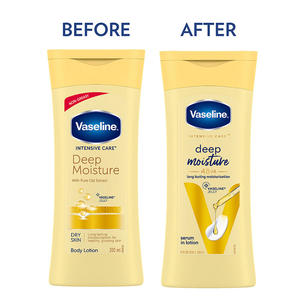 Vaseline Deep Moisture Serum In Lotion 