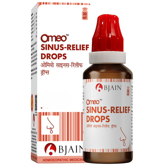 Bjain Homeopathy Omeo Sinus-Relief Drops 