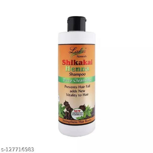 Lalas Naturals Shine Nourish Shampoo With Shikakai & Henna - Grab2buy