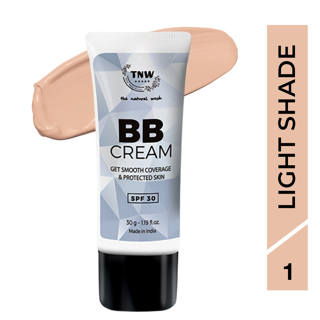 The Natural Wash Ayurvedic BB Cream with SPF 30 - Light Shade  Grab2Buy The Natural Wash Grab2Buy