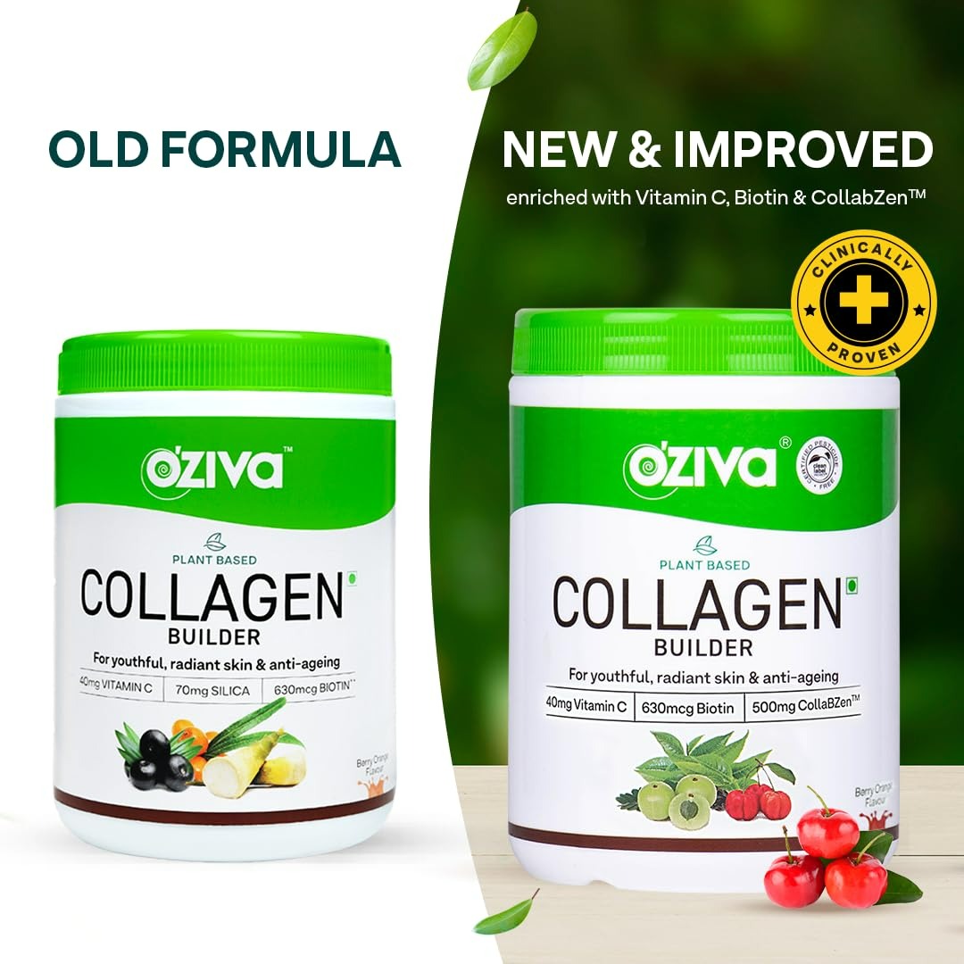 OZiva Plant Based Collagen Builder - Grab2buy