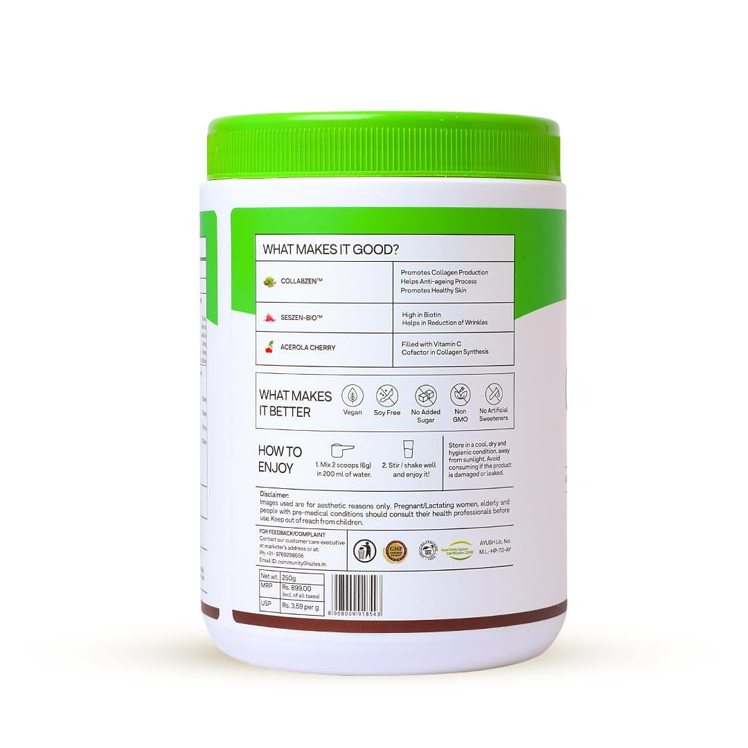 OZiva Plant Based Collagen Builder - Grab2buy