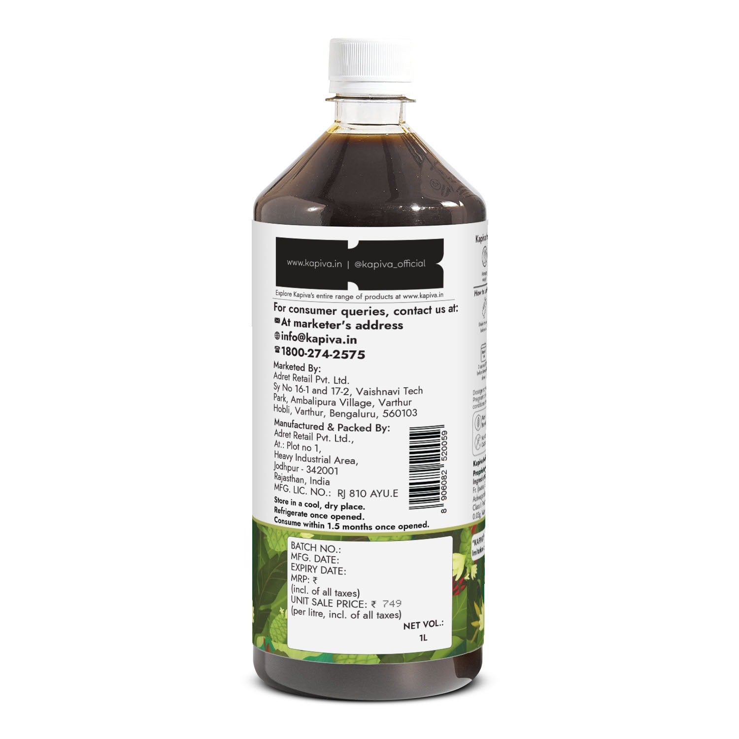 Kapiva Ayurveda Noni Juice | Premium Ayurvedic Noni for Immunity, Energy & Joint Health 