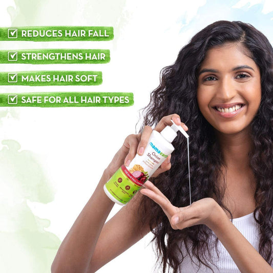 Mamaearth Onion Shampoo For Hair Fall Care - Grab2buy