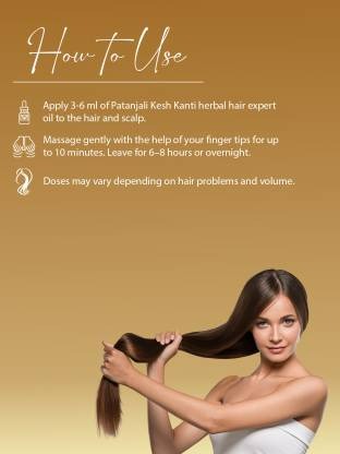 Patanjali Kesh Kanti Hair Oil | Ayurvedic Herbal Oil for Hair Growth, Nourishment & Scalp Health 