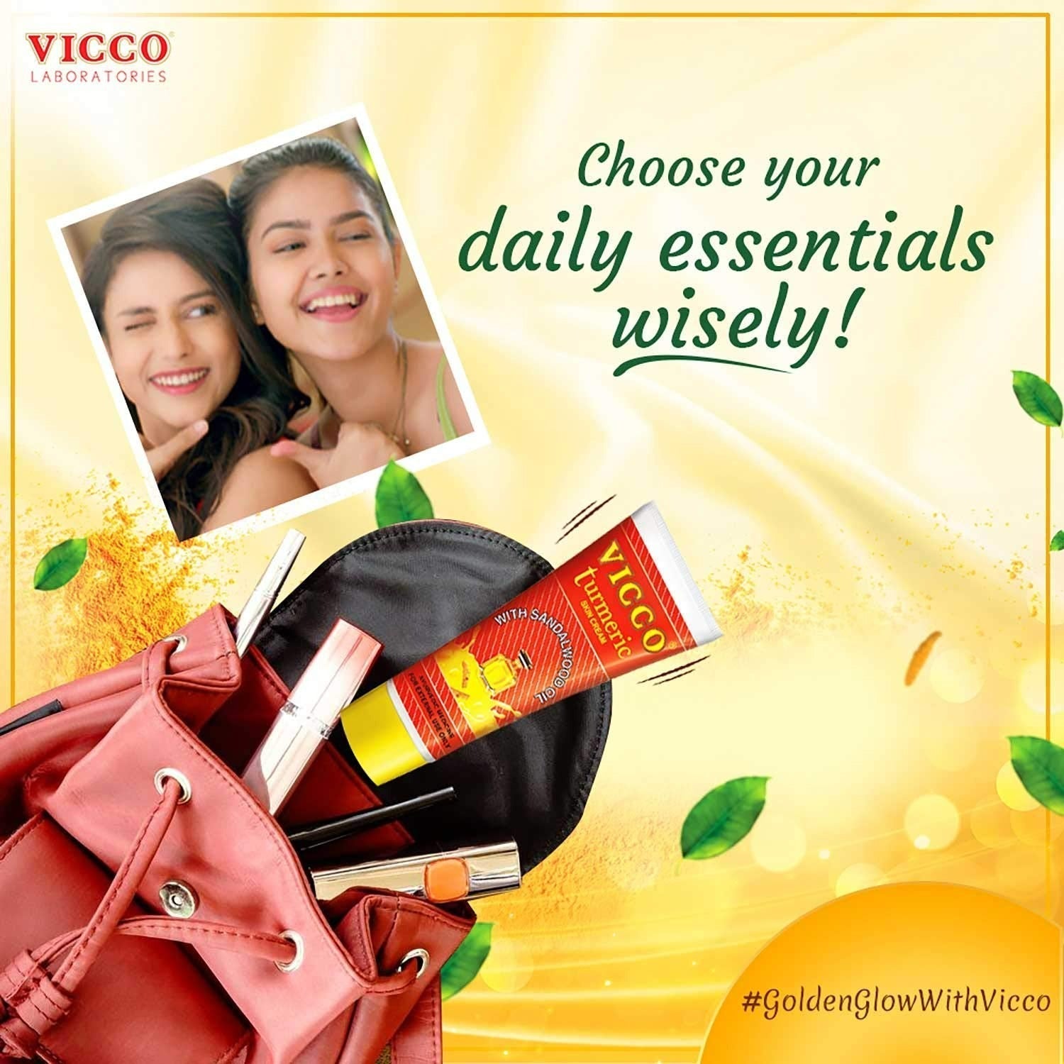 Vicco Turmeric Skin Cream | India's Original Ayurvedic Haldi Cream for Glowing & Clear Skin - Swadesiicart