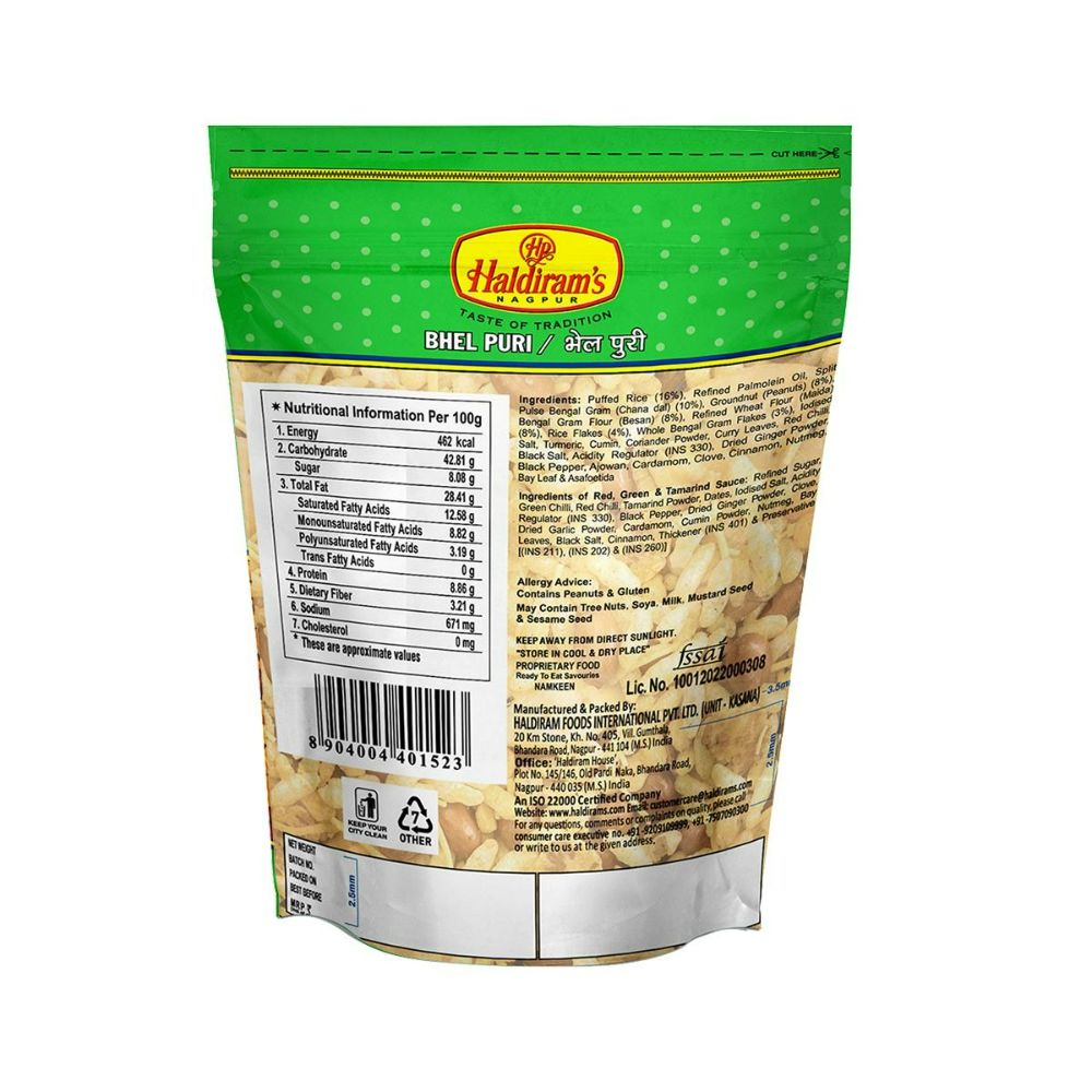 Haldiram's Bhel Puri - Grab2buy