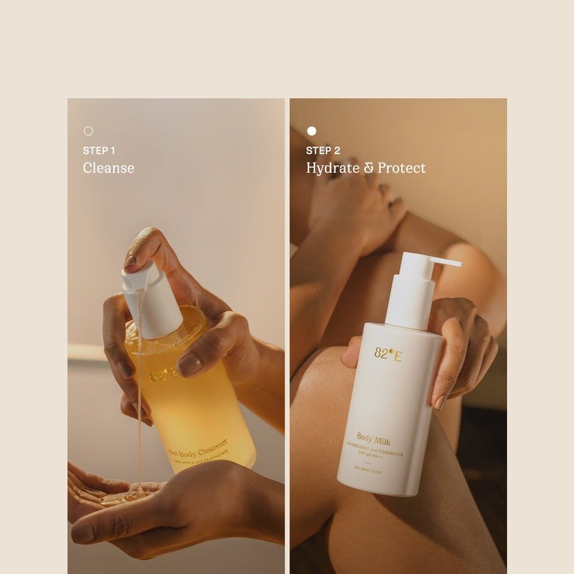 82°E By Deepika Padukone Body Milk Cream, SPF 20 PA++ with Coconut and Ceramides 