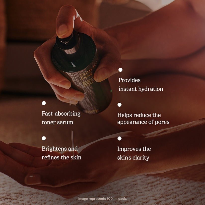 82°E By Deepika Padukone Gotu Kola Dew Toner serum With Gotu Kola & Niacinamide, Reduce Pores, Instant Hydration 