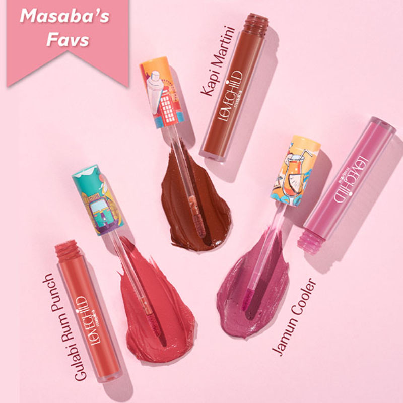 LoveChild By Masaba Gupta Mamma Mia Lush-Matte Lip Creme - Masala Chai 