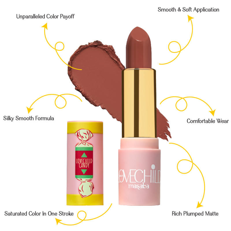 LoveChild By Masaba Gupta Luxe Matte Lipstick - 03 Sweet Supreme 