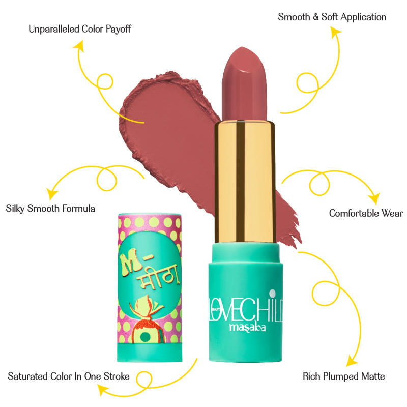 LoveChild By Masaba Gupta Luxe Matte Lipstick - 05 Meetha 