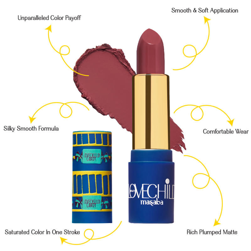 LoveChild By Masaba Gupta Luxe Matte Lipstick - 06 Mint-To-Be 