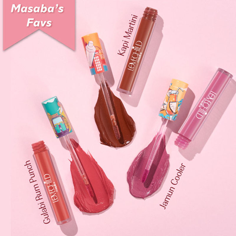 LoveChild By Masaba Gupta Mamma Mia Lush-Matte Lip Creme - Kapi Martini 