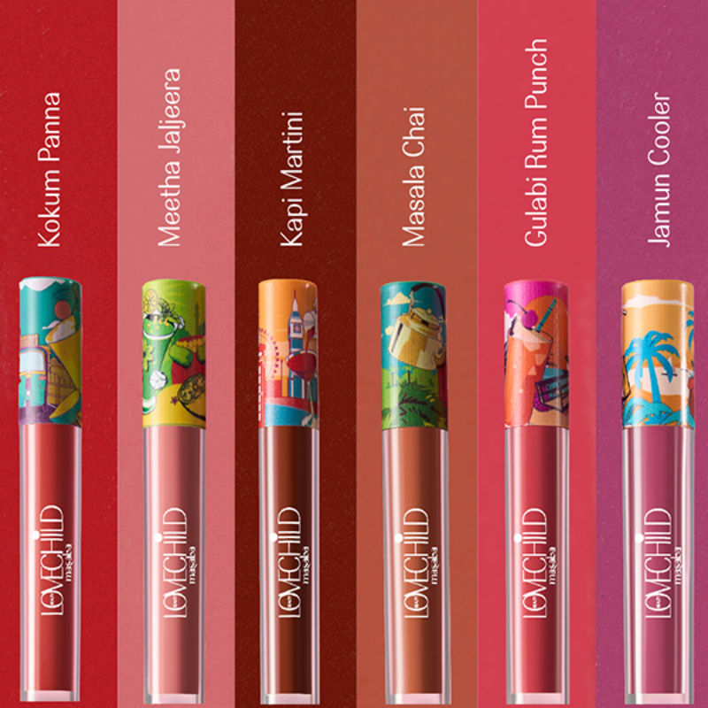 LoveChild By Masaba Gupta Mamma Mia Lush-Matte Lip Creme - Kapi Martini 