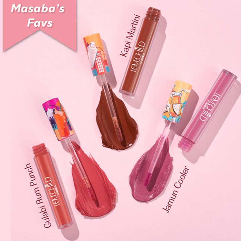 LoveChild By Masaba Gupta Mamma Mia Lush-Matte Lip Creme - Gulabi Rum Punch 