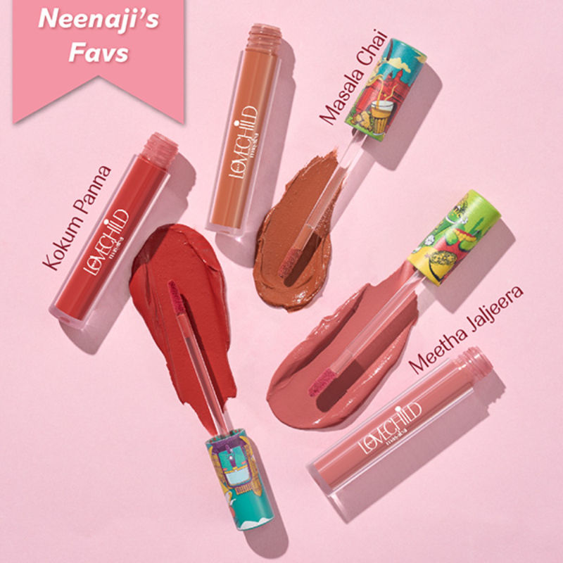 LoveChild By Masaba Gupta Mamma Mia Lush-Matte Lip Creme - Gulabi Rum Punch 