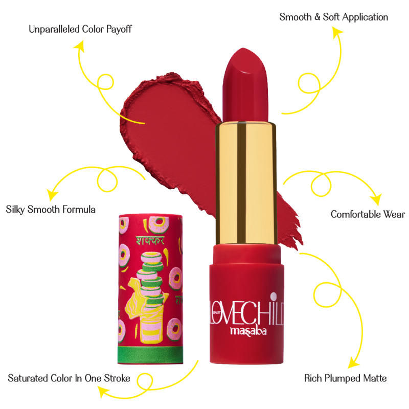 LoveChild By Masaba Gupta Luxe Matte Lipstick - 10 Twisted 