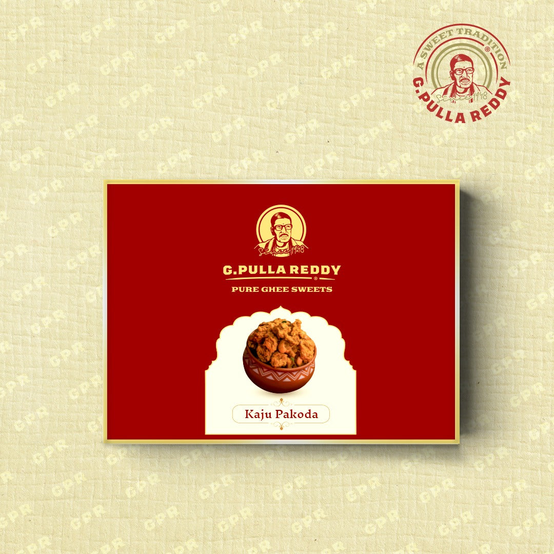 Pulla Reddy Kaju Pakoda | Crunchy and Spicky Pulla Reddy Cashew Pakoda by G Pulla Reddy Sweets 