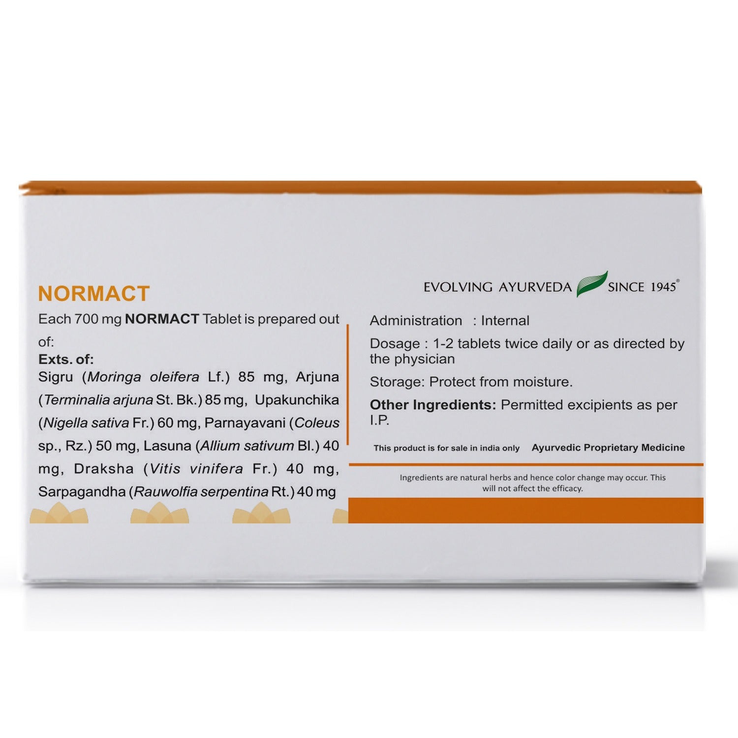 Kerala Ayurveda Normact Tablets - Grab2buy