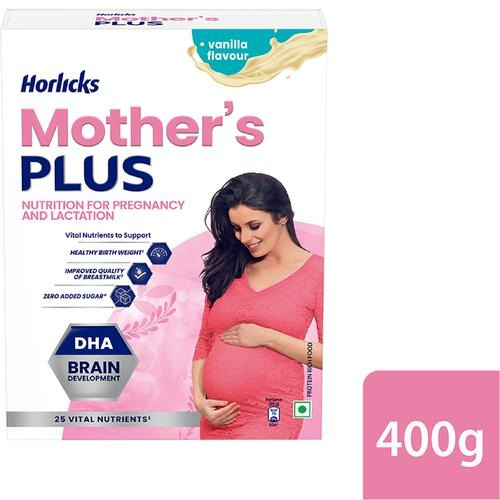 Mother's Plus Horlicks Vanilla Flavour - Grab2buy