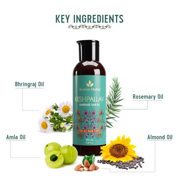 Avimee Herbal Keshpallav Hair Oil - Grab2buy