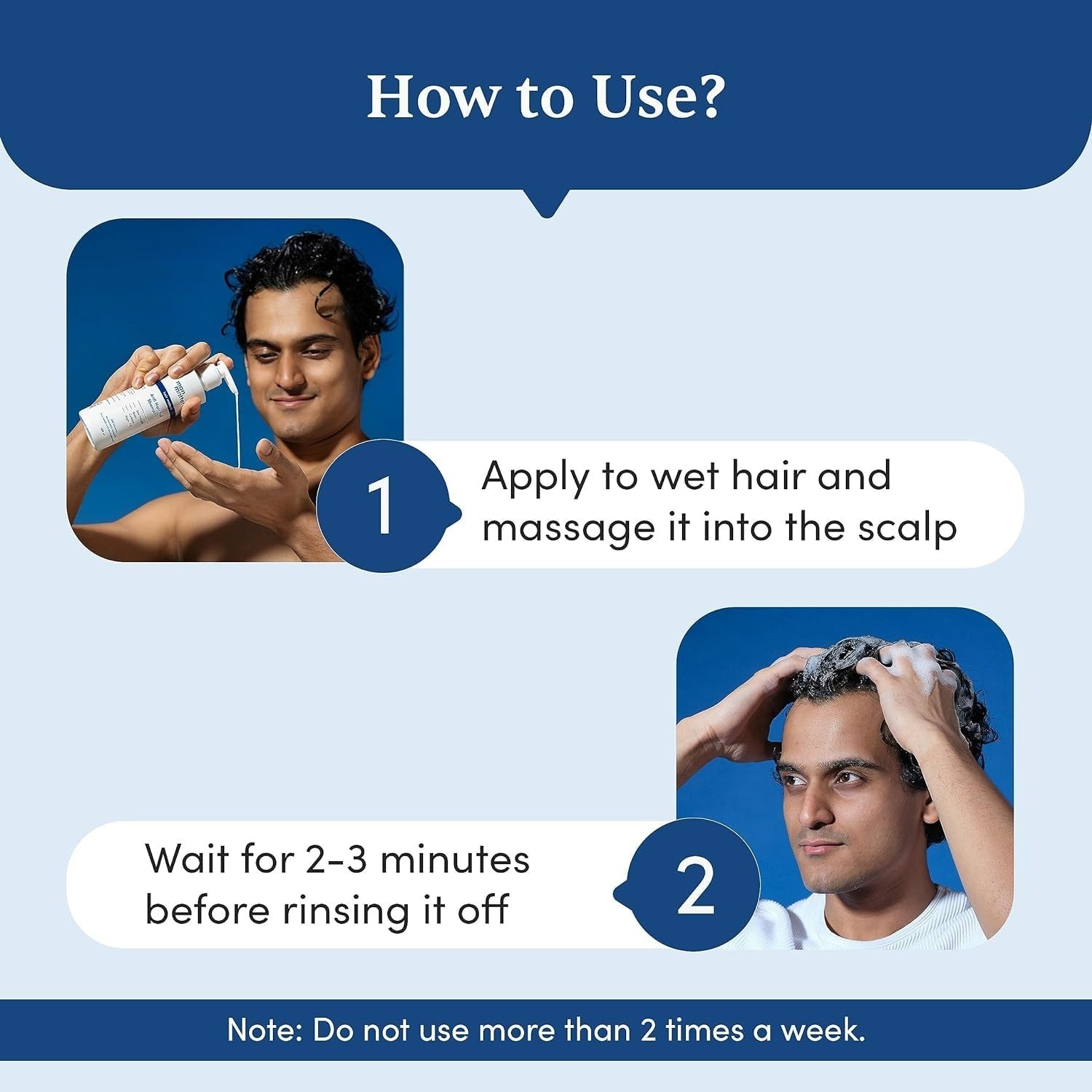 Man Matters 2% Ketoconazole Anti Dandruff Shampoo - Grab2buy