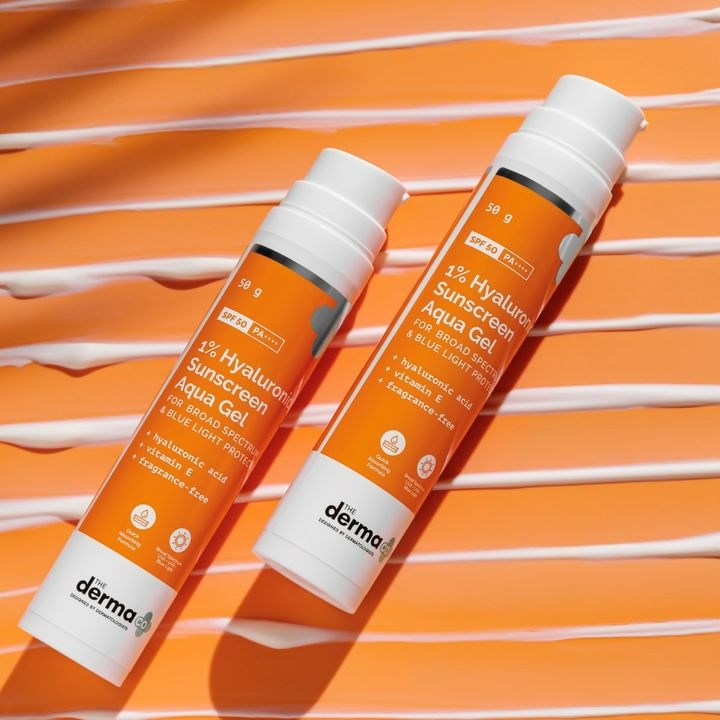 The Derma Co 1% Hyaluronic Sunscreen Aqua Gel - Grab2buy